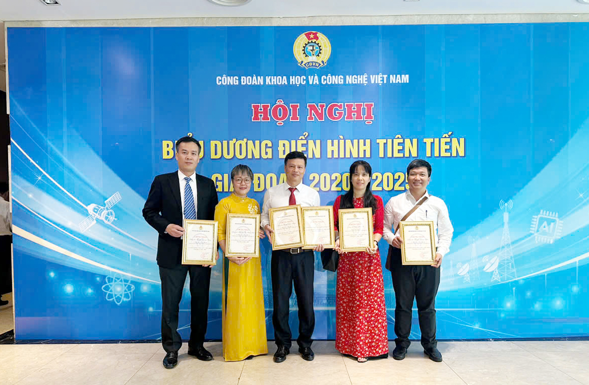 Các cán bộ Học viện được biểu dương điển hình tiên tiến giai đoạn 2020-2025