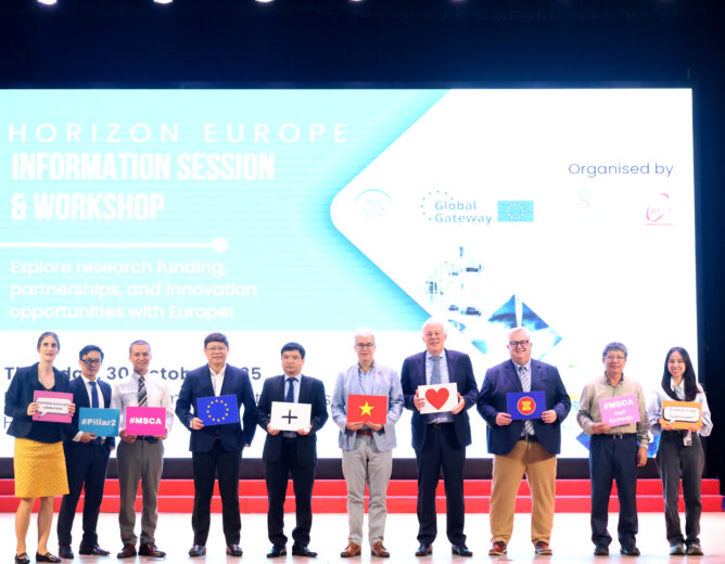 Học viện Công nghệ Bưu chính Viễn thông đăng cai tổ chức Hội thảo quốc tế về cơ hội hợp tác nghiên cứu với EU