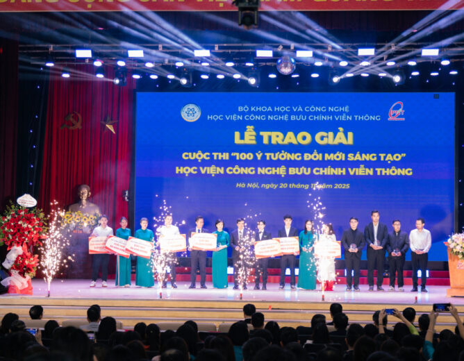 Cuộc thi “100 ý tưởng đổi mới sáng tạo” – Khơi dậy tinh thần đổi mới sáng tạo trong toàn Học viện