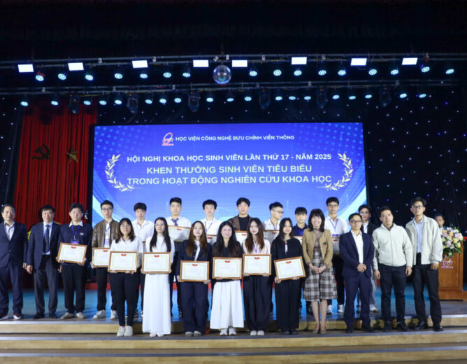 Học viện Công nghệ Bưu chính Viễn thông tổ chức thành công Hội nghị Khoa học Sinh viên lần thứ 17