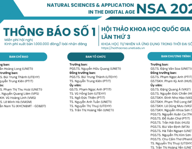 Thông báo Hội thảo quốc gia NSA2026