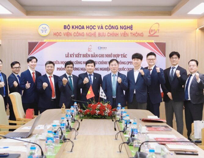 Học viện Công nghệ Bưu chính Viễn thông ký kết Biên bản ghi nhớ hợp tác với các đối tác Hàn Quốc