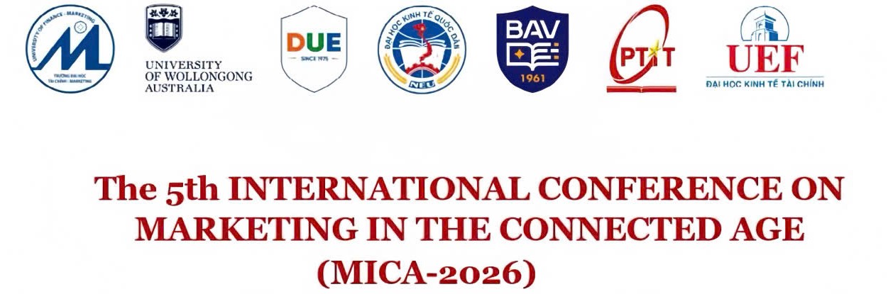 MICA-2026 chính thức mở đợt mời gửi bài tham luận với chủ đề “Tiếp thị xanh và Chuyển đổi số”