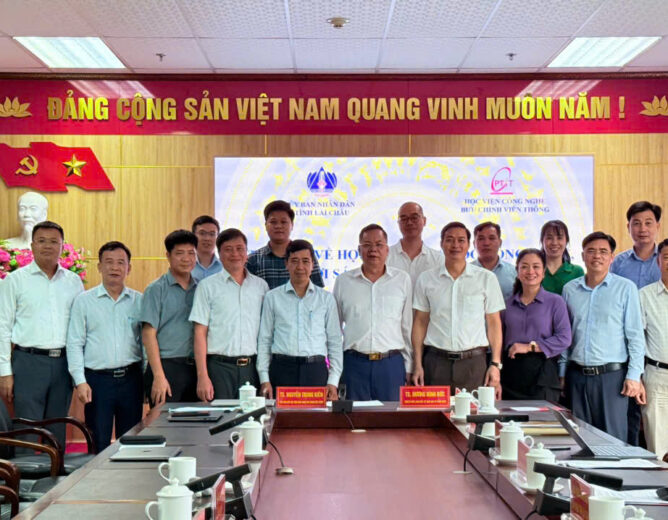 Học viện thúc đẩy hợp tác khoa học, công nghệ và chuyển đổi số cùng tỉnh Lai Châu